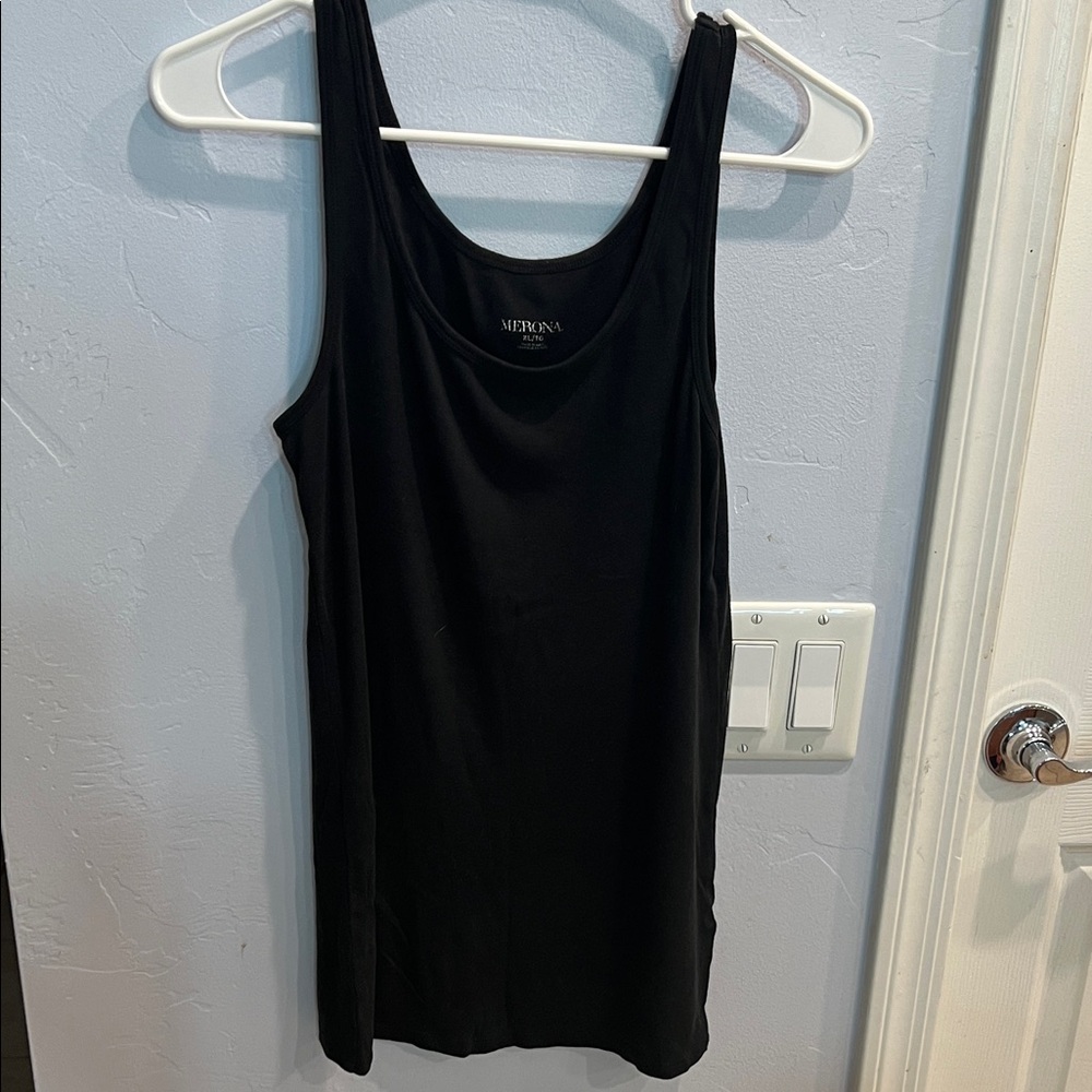 Merona Classic Black Women's Tank Top